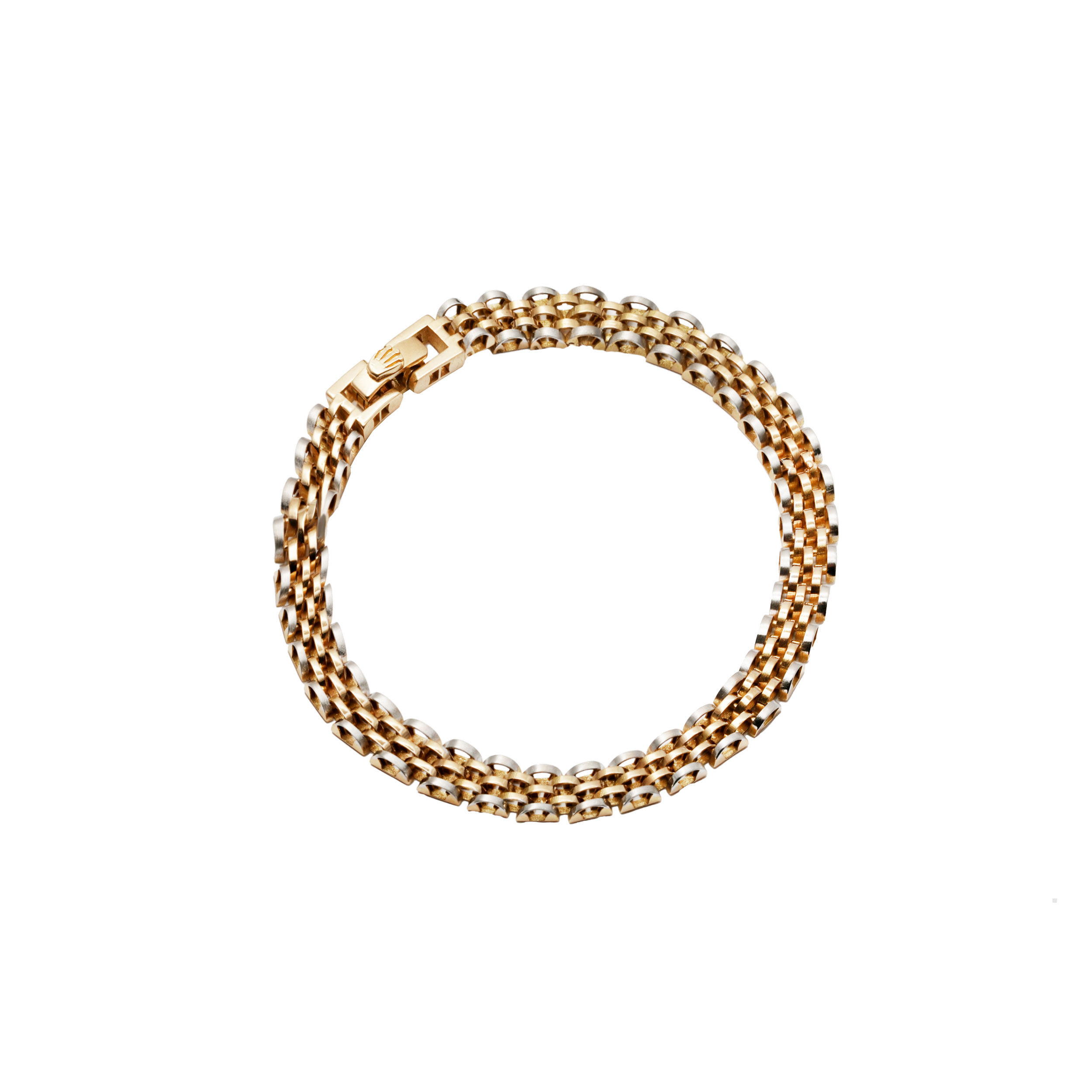 dastband-rolex-zarif-2rang-sefid-zakhim-orginal دستبند رولکس ظریف دو رنگ سفید اورجینال